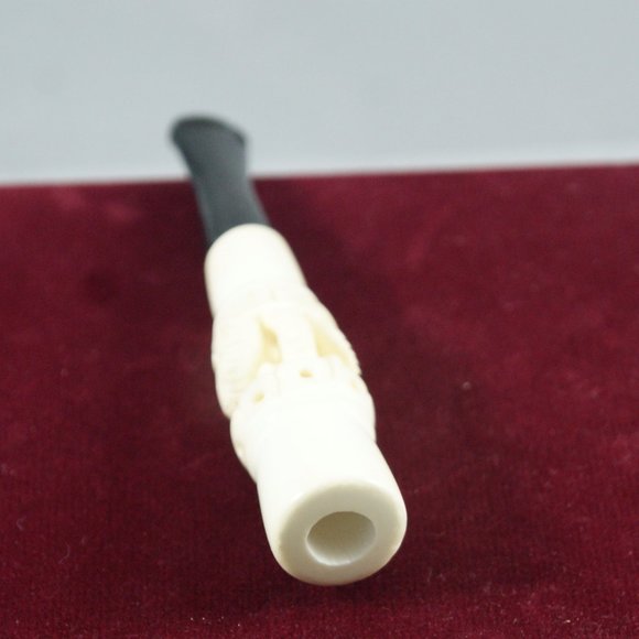 Meerschaum Cigarette Holder | White - Handmade - Picture 3 of 4